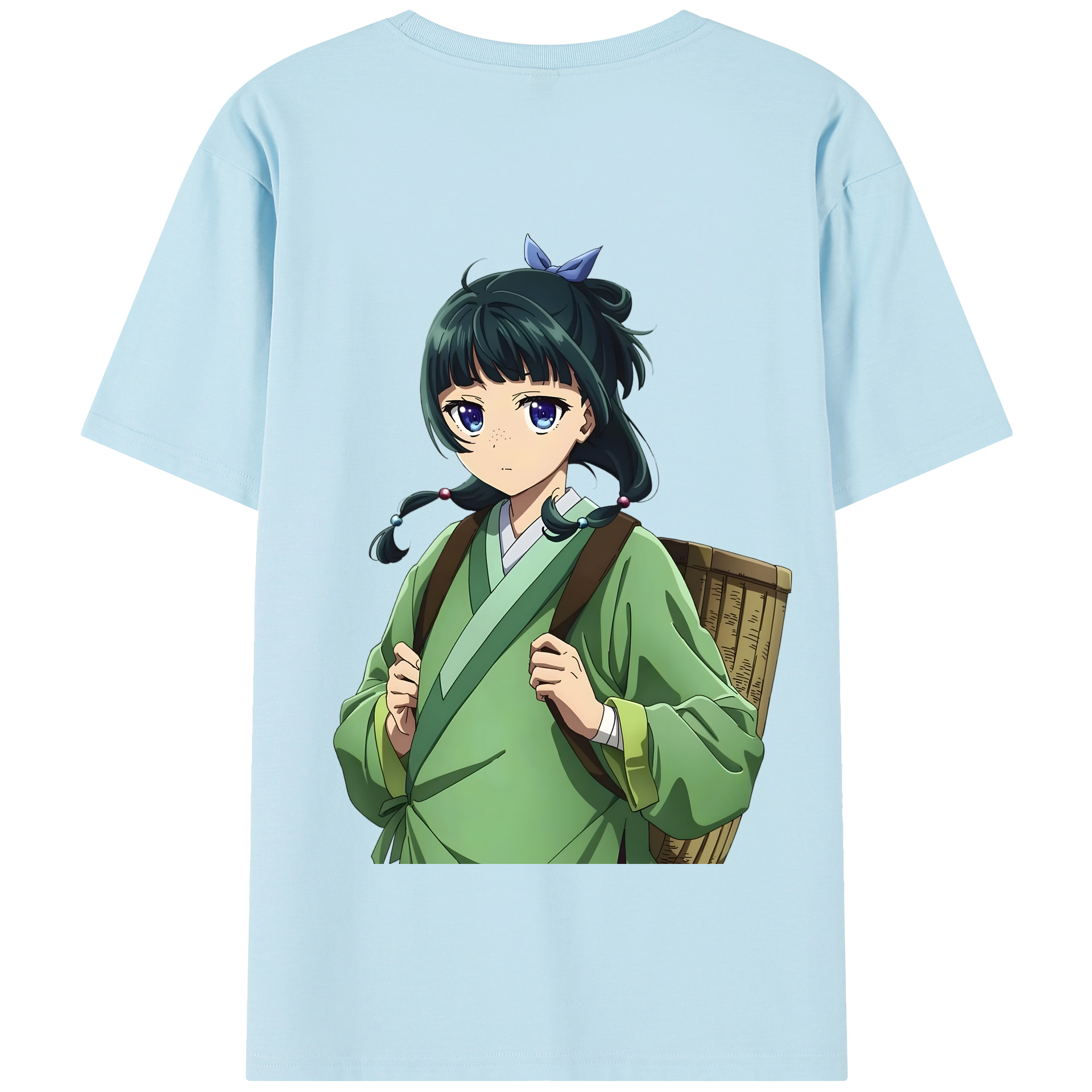 （画像用） 薬屋のひとりごと The Apothecary Diaries 綿100％半袖Tシャツ（背面プリント）